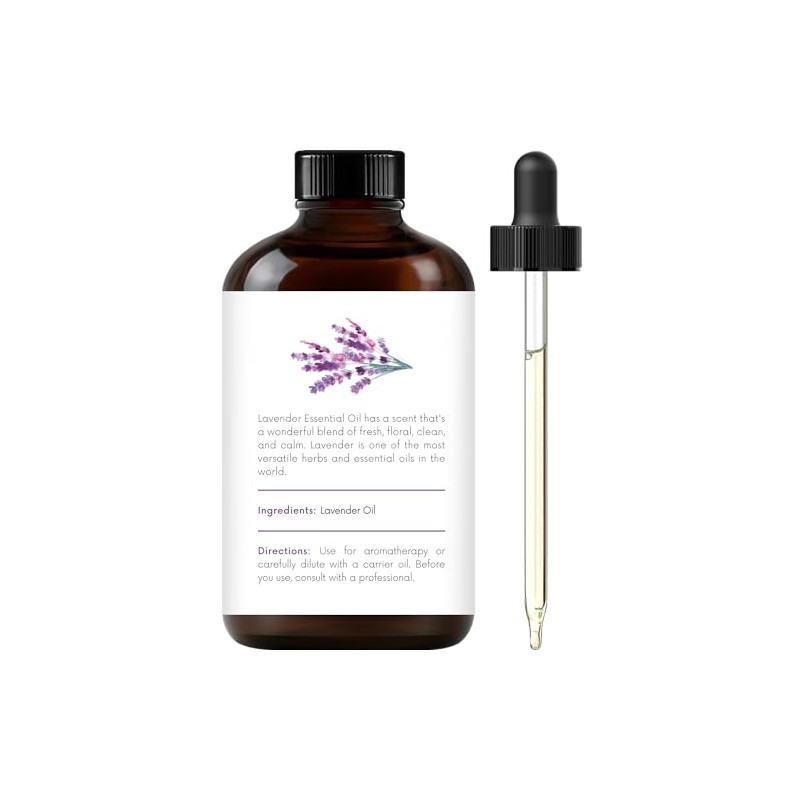 Handcraft Lavender Essential Oil - Huge 4 OZ - 100%