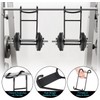 MEISO 2-Pack Dumbbell Spotter, Heavy Power Dumbbells Rack Attachments for