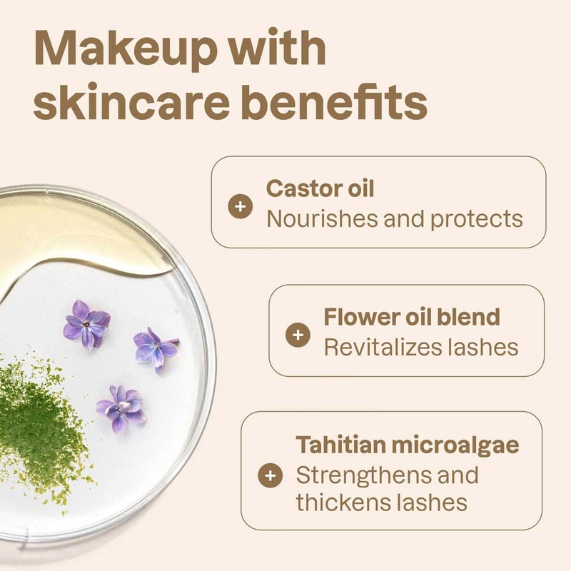 Oceanly Mascara + Serum, Black 7g