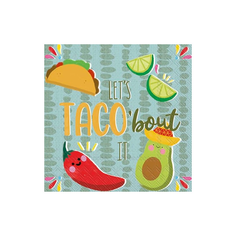 IHR Ideal Home Range Cocktail Napkins Disposable 3-Ply Paper Party