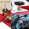 6 PCS M6 Nuts Star Knobs M6 Nut Hand Knob