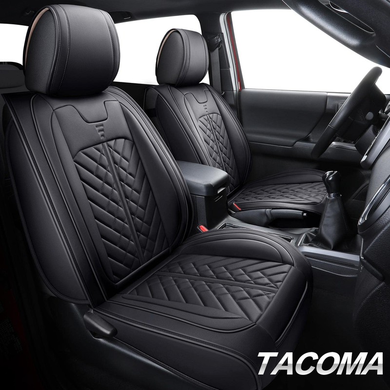 Tomatoman Toyota Tacoma Seat Covers Front Custom for 2005-2022 2023