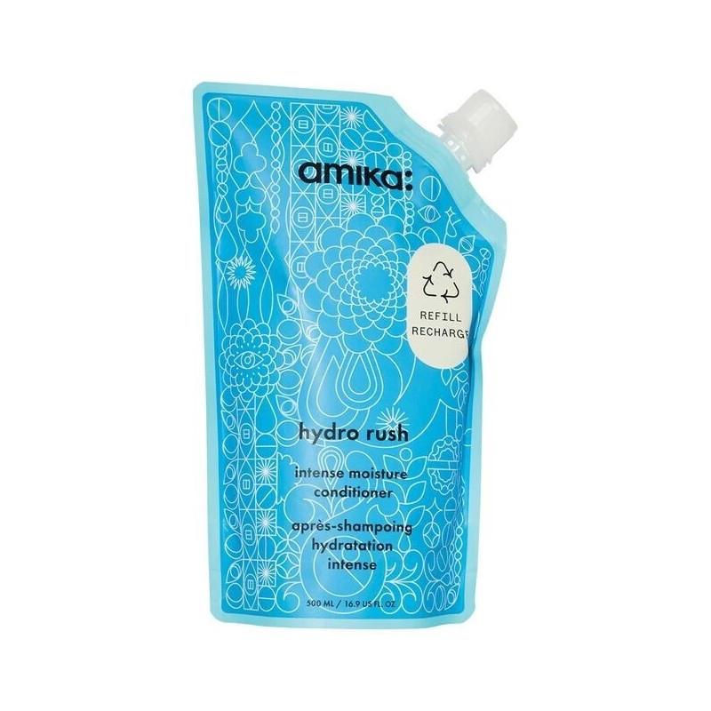 amika Hydro Rush Intense Moisture Conditioner 16.9 oz Refill