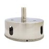 Drilax 2-7/8 inch Diamond Hole Saw Drill Bit Ceramic, Porcelain