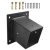 3 Piece Slanted Roof Pergola Bracket Set for 4x4 Posts,