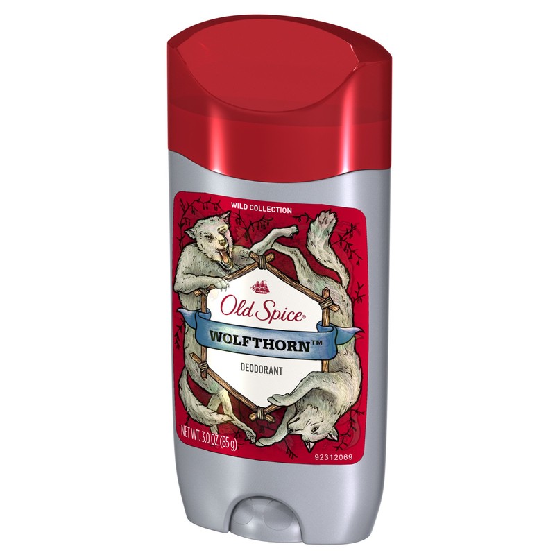 Old Spice Wild Collection Men's Deodorant, Wolfthorn Scent - 3.0