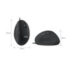 Perixx PERIMICE-519 Wired Ergonomic Vertical Mouse - Portable Small Design
