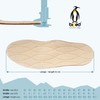 biped Premium Winter Footbed, Warm Shoe Insoles Made of Real