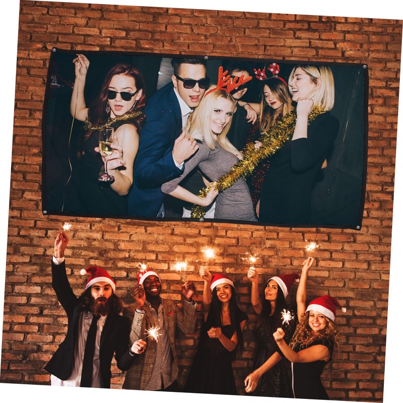 SHOWERORO Folding Projector Screen Portable High Definition Polyester Projection Screen