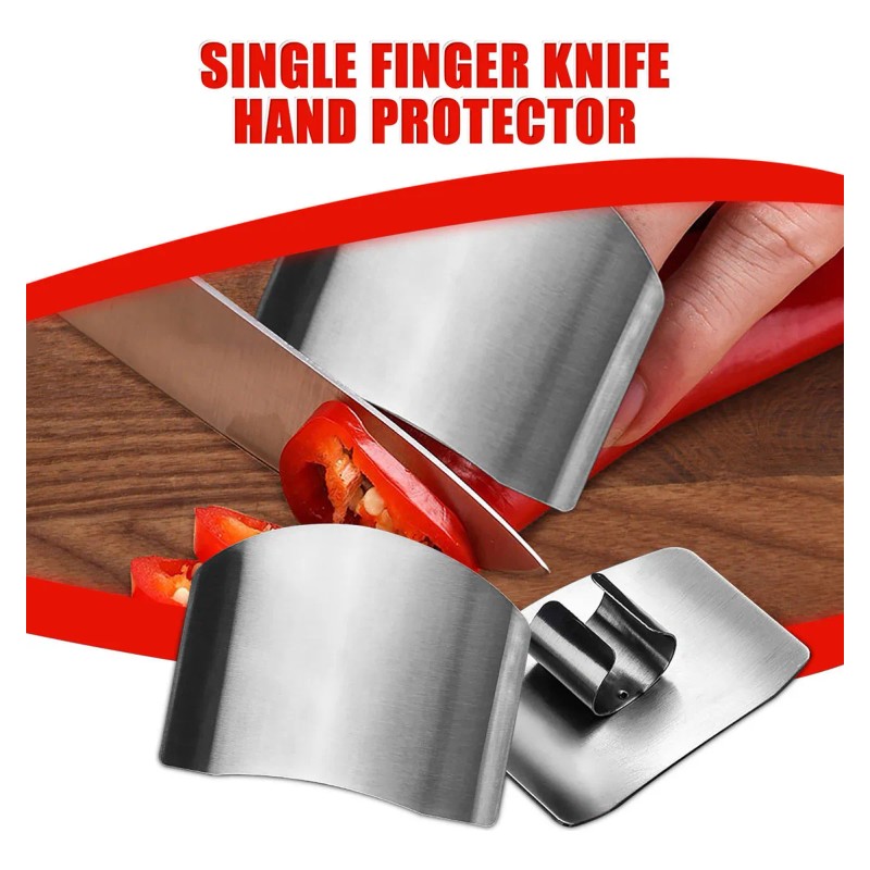 Qhh / .l6 Protectores De Dedos En V Para Cortar