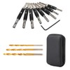 GORCHEN Self Centering Drill Bit Set (Middle Black)