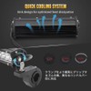 Motoparty Handlebar LED Light Bar Set for KLX110 CRF110 TTR110