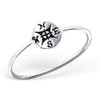 Compass Ring .925 Sterling Silver Plated Ring Nautical Directional (8)