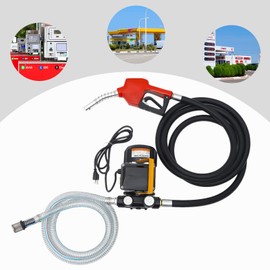 PanDair 550W Self-Priming Diesel Pump,60 L/min Fuel Transfer Pump Kit 2800 rpm 110V for Diesel, Kerosene, Machine, Transformer Oil,Diesel Transfer Pump