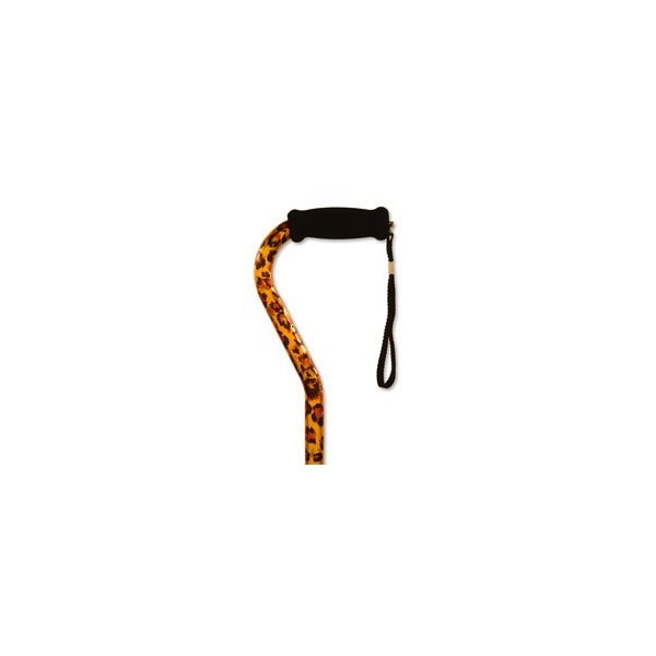 Walking Cane Leopard. This Walking Stick Cane has Push Button Height ajustment and a Weight Capacity of 250 lbs.
