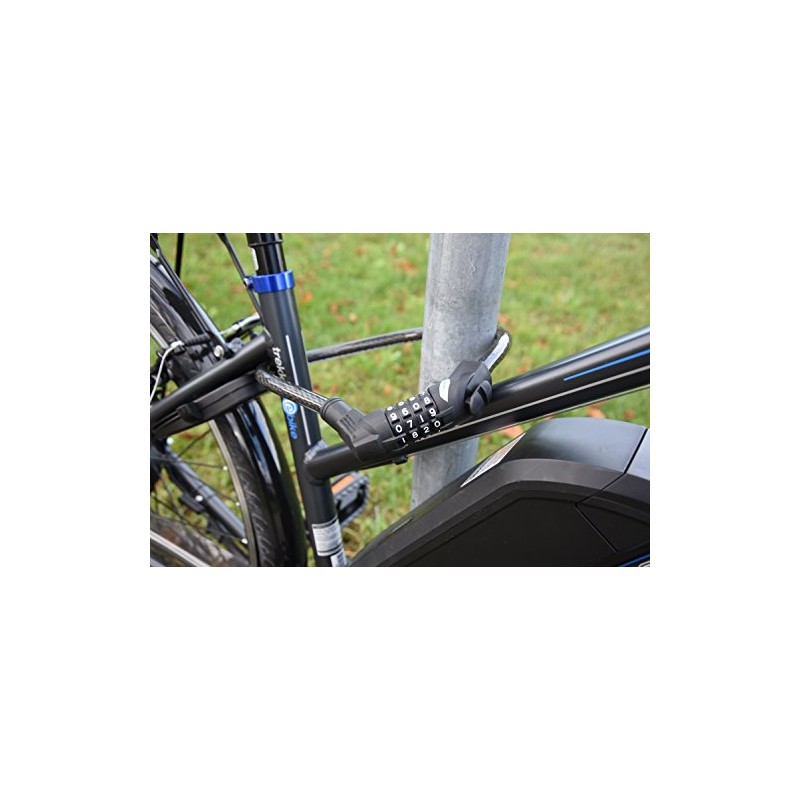 FISCHER 85881 Rope Lock Numbers, Length: 180 cm, Black