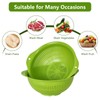2 Plastic Colander – BPA-Free Kitchen Sieve with Handles for