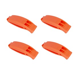 Safety And Emergency Emergency Whistle with Lanyard, 4 Pcs Whistles Emergency Whistle, High Sound Emergency Whistles, Loud Emergency Survival Whistles for Outdoor, Hiking, Boating and Sports