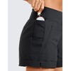 CRZ YOGA Women's Lightweight Mid Rise Hiking Shorts 4'' -
