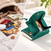 Women's Genuine Cowhide Leather Mini Wallet with RFID Protection –