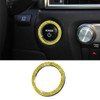 RGOAANC RGOAANC Crystal Rhinestone Car Engine Start Stop Decoration Ring,