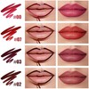 Set De 4 Delineadores De Labios Despegables, Brillo Labial Rosa