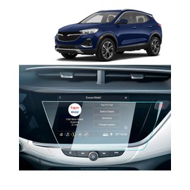 BIXUAN 2020-2023 Encore GX Screen Protector -For Buick Encore GX (Preferred/Select/Essence) 8 Inch Touchscreen, 2023 Encore GX Accessories Navigation 9H Tempered Glass Anti-Fingerprints HD Cover