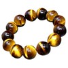 32388 AB 18 mm Tiger Eyes, Yellow Tiger Eye Stone Bracelet Possession