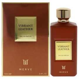 Merve Vibrant Leather for Men - 3.4 oz EDP Spray
