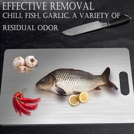 Titanium Cutting Board - 100% Pure Titanium Cutting Boards for Kitchen - 2024 New Upgrade Double-Sided Food-Grade Titanium Board,Double Sided -Grade Titanium Cutting Mat from Japan