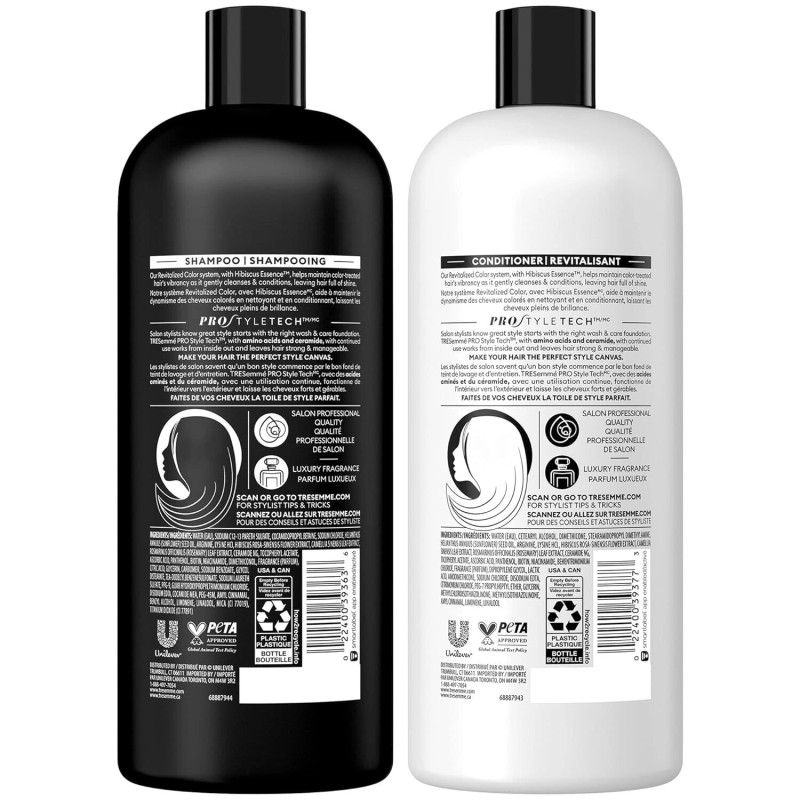 TRESemmé Color Revitalize Shampoo & Conditioner Set 28 Fl Oz