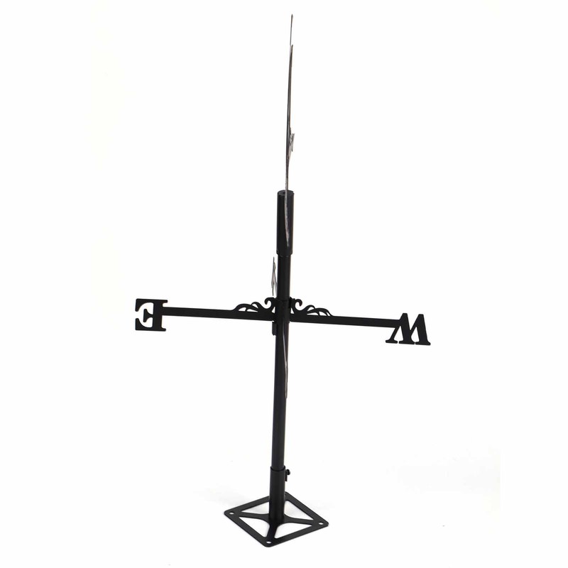 Stainless Steel Weather Vane Retro Farm Scene Garden Stake Weathervane