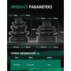 SCITOO CV Joint Boot Kit for Honda Pioneer 1000 2016-2021