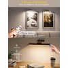 Skairipa Wireless Picture Light with Remote, Battery Operated Wall Sconce
