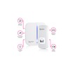 Byron Wireless Portable Doorbell Set, Touch Free Door Push, Wave
