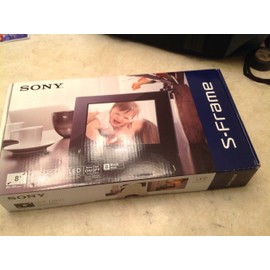 Sony DPF-D810 SVGA LCD (4:3) Digital Photo Frame (Black, 8-Inch)