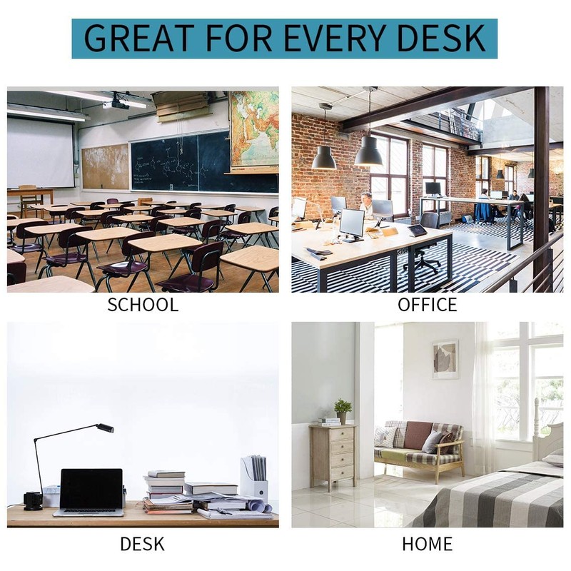 Vlando Office Desk Organizer Leather Desktop Organizer Caddy with Drawer