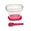 Tupperware Eidgenosse Rectangular Stackable Exclusive Spice Container with Measuring Spoon