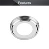 MroMax 1.89inch Dia Escutcheon Cover Plate Base for Ladder Hand