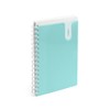 Poppin Spiral Notebook, 1-Subject College Ruled Notebook, Translucent Front Cover