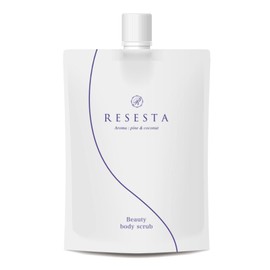 RESESTA Body Scrub, Medicated, Buttocks, Back, Acne, Blackheads, Delicate Zones (vio), Pine & Coconut Scent, Made in Japan, 12.3 oz (350 g), Quasi Drug
