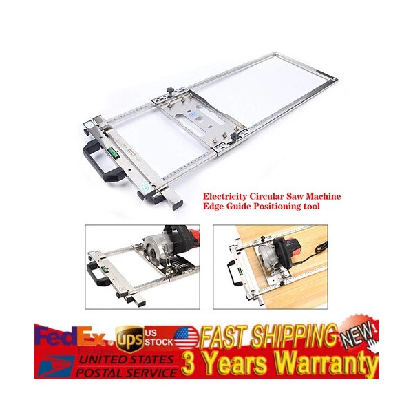 OUKANING Circular Saw Guide Tool Track Rail Woodworking Edge Positioning