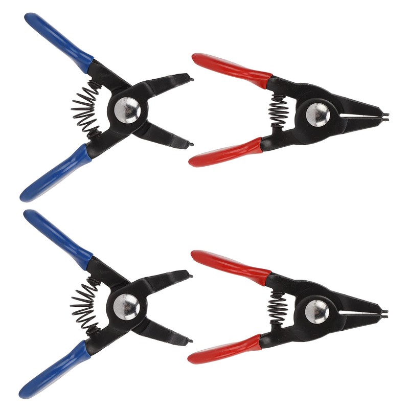 Mini Snap Ring Plier Set Universal Metal Spring Loaded Durable