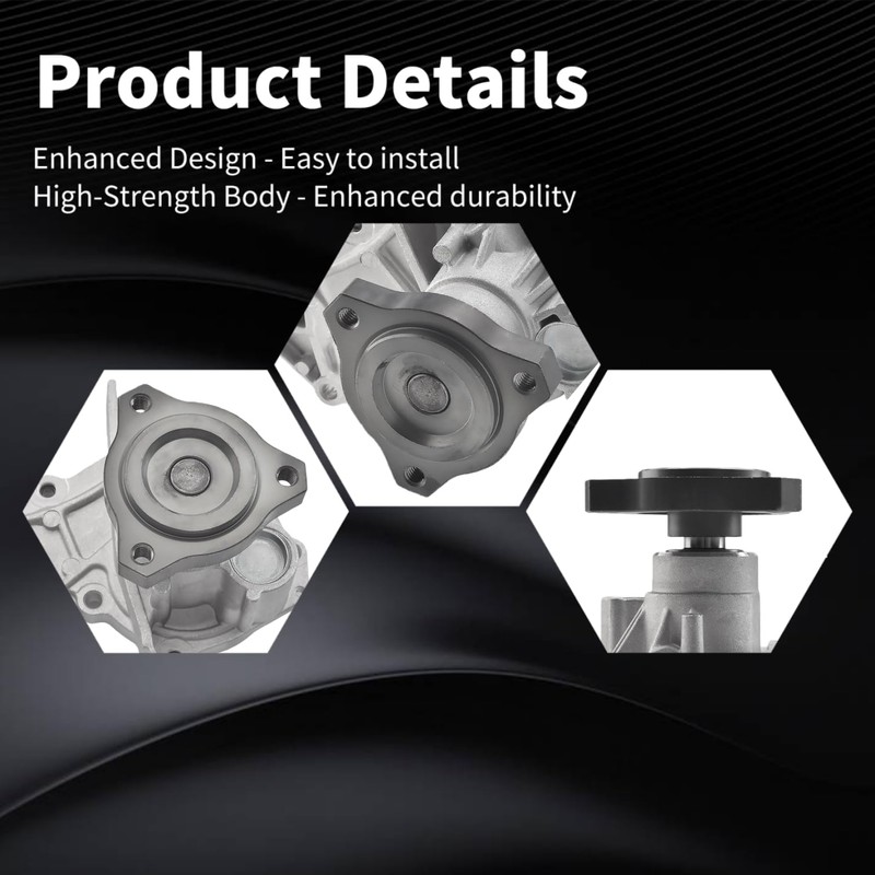 CUGANO Engine Water Pump for Ford Fusion 2014-2020, Ford Escape