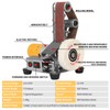 NuoDunco 3-In-1 Mini Belt Sander - Adjustable Speed Electric Grinding