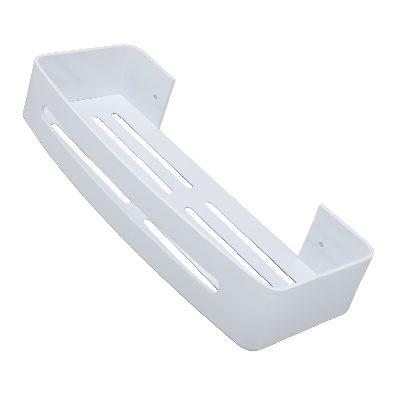 Wall Mount Bathroom Shelf Shower Bath Rack Single Layer Space