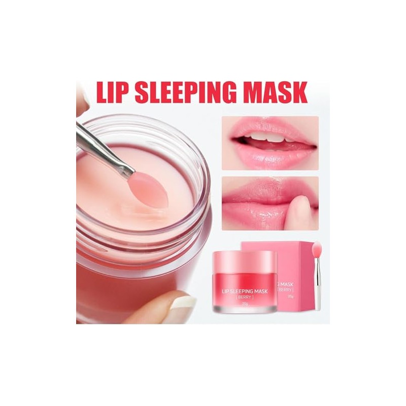 Mascarilla Labios, Mascarilla Labios Noche, Bálsamo Labial