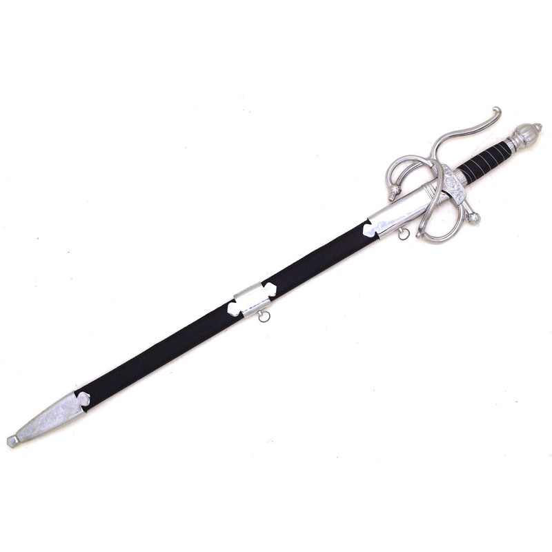 Medieval Warrior 901121 El CID Rapier Sword Black Handle