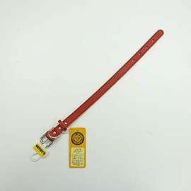 Kawasaki Collar FK1292RF1292R Soft Leather Color Red #18