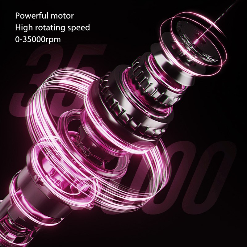 Electric Nail Drill Machine 35000RPM Low Noise High Speed Nail